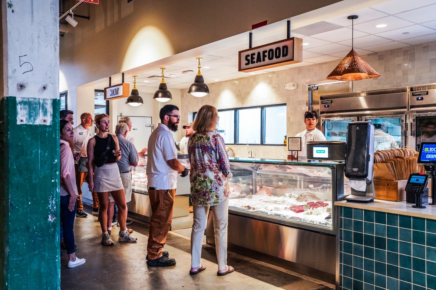 Pullman Market Seafood Counter Photo credit: Robert Lerma