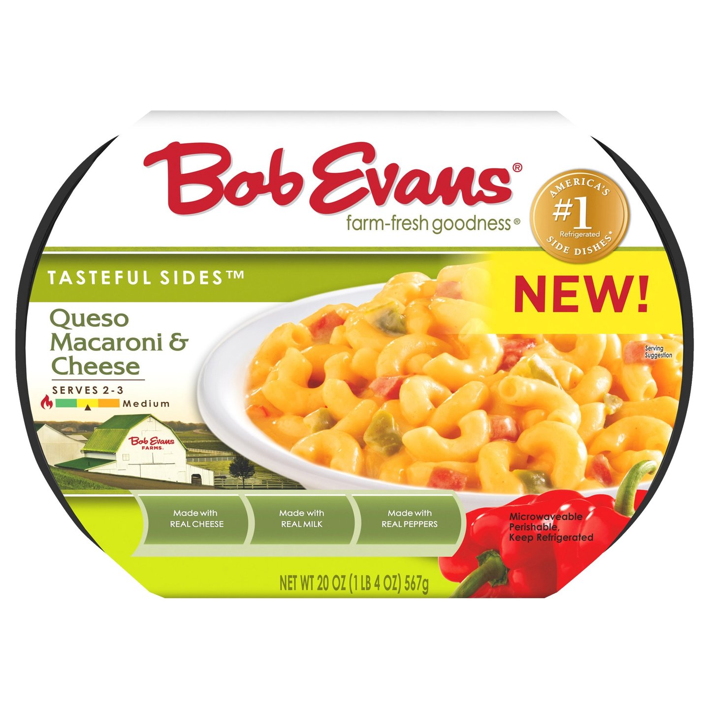 Bob Evans Queso Macaroni & Cheese Main Image