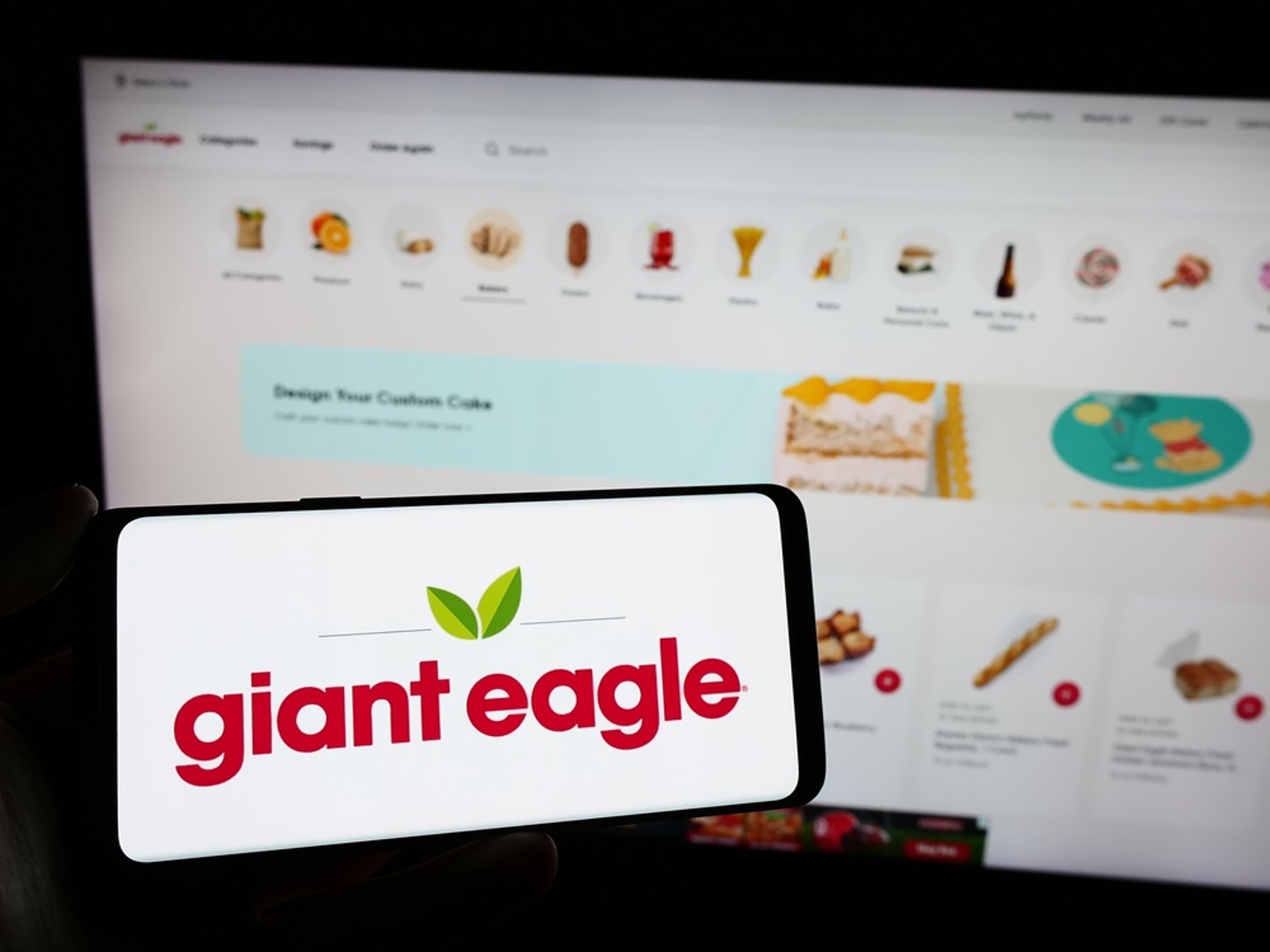 Giant Eagle Website Main Image