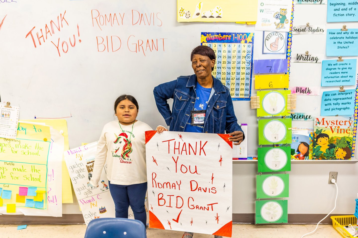 Romay Davis grant winner