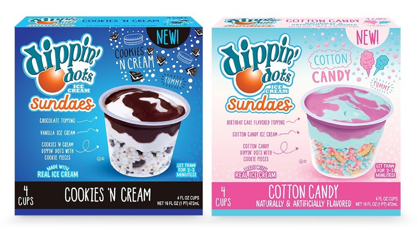 Dippin' Dots Ice Cream Sundaes Main Image