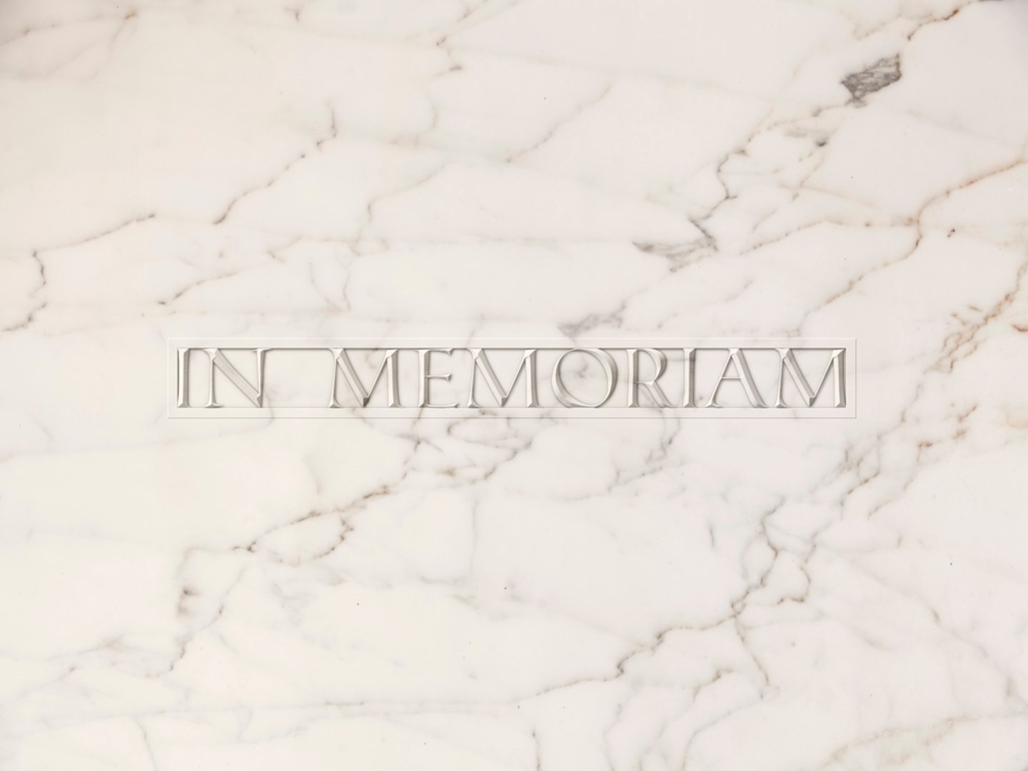 In Memoriam Main Image