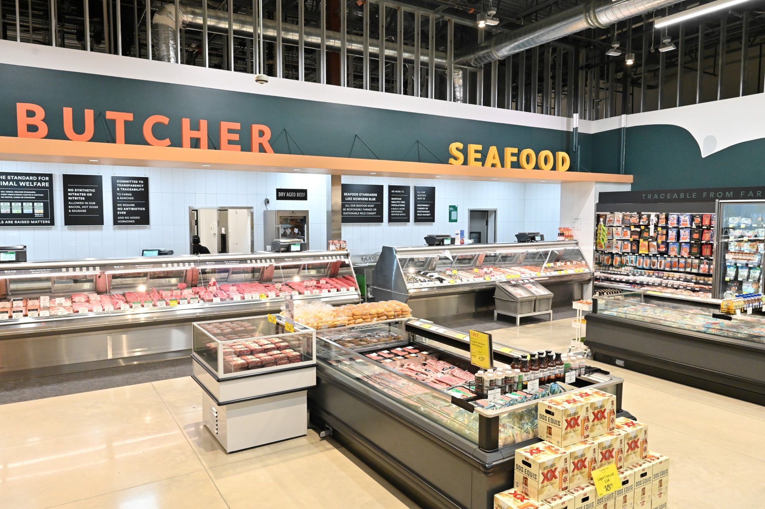 WFM Boca meat seafood