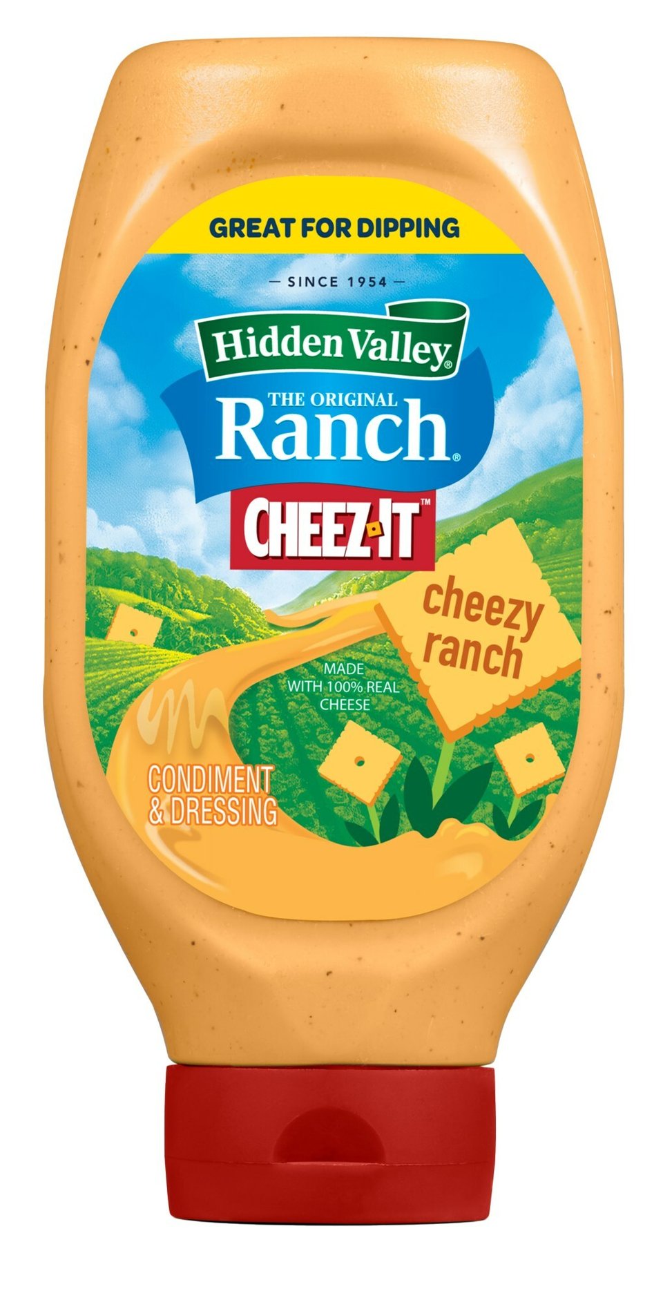 Hidden Valley Ranch Cheez-It Cheezy Ranch Condiment & Dressing Main Image